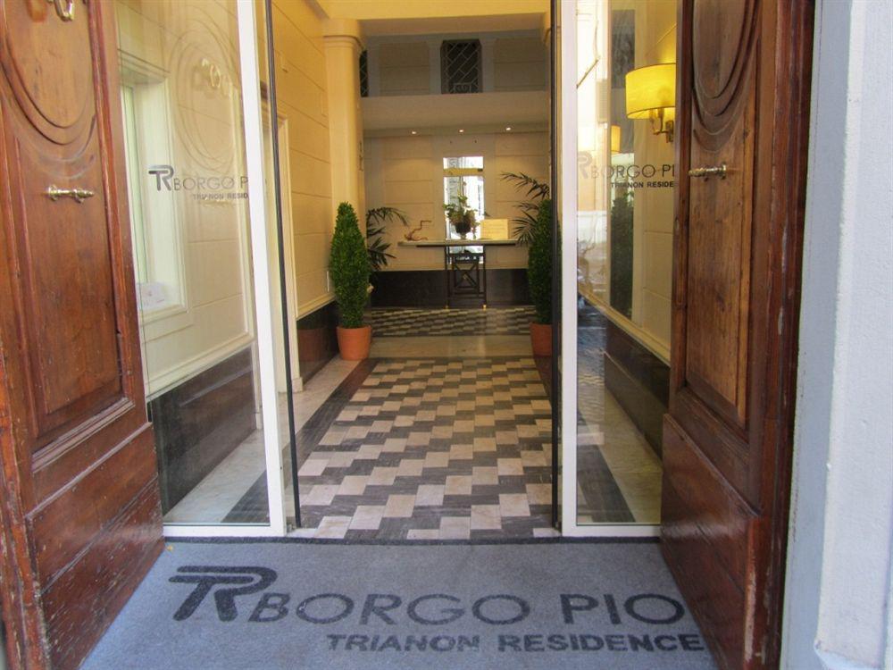 Trianon Borgo Pio Aparthotel Rom Interiør billede